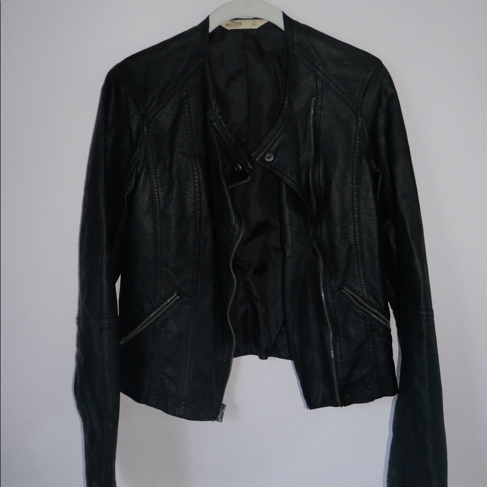 Abercrombie and Fitch Leather Jacket